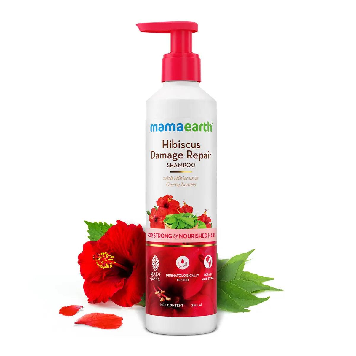 Mamaearth Hibiscus Damage Repair Shampoo 250 ml