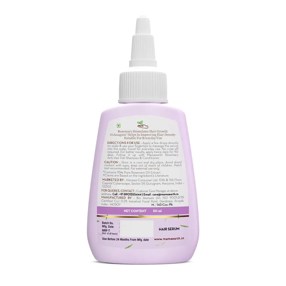 Rosemary Hair Growth Scalp Serum for Strong & Healthy Hair Care