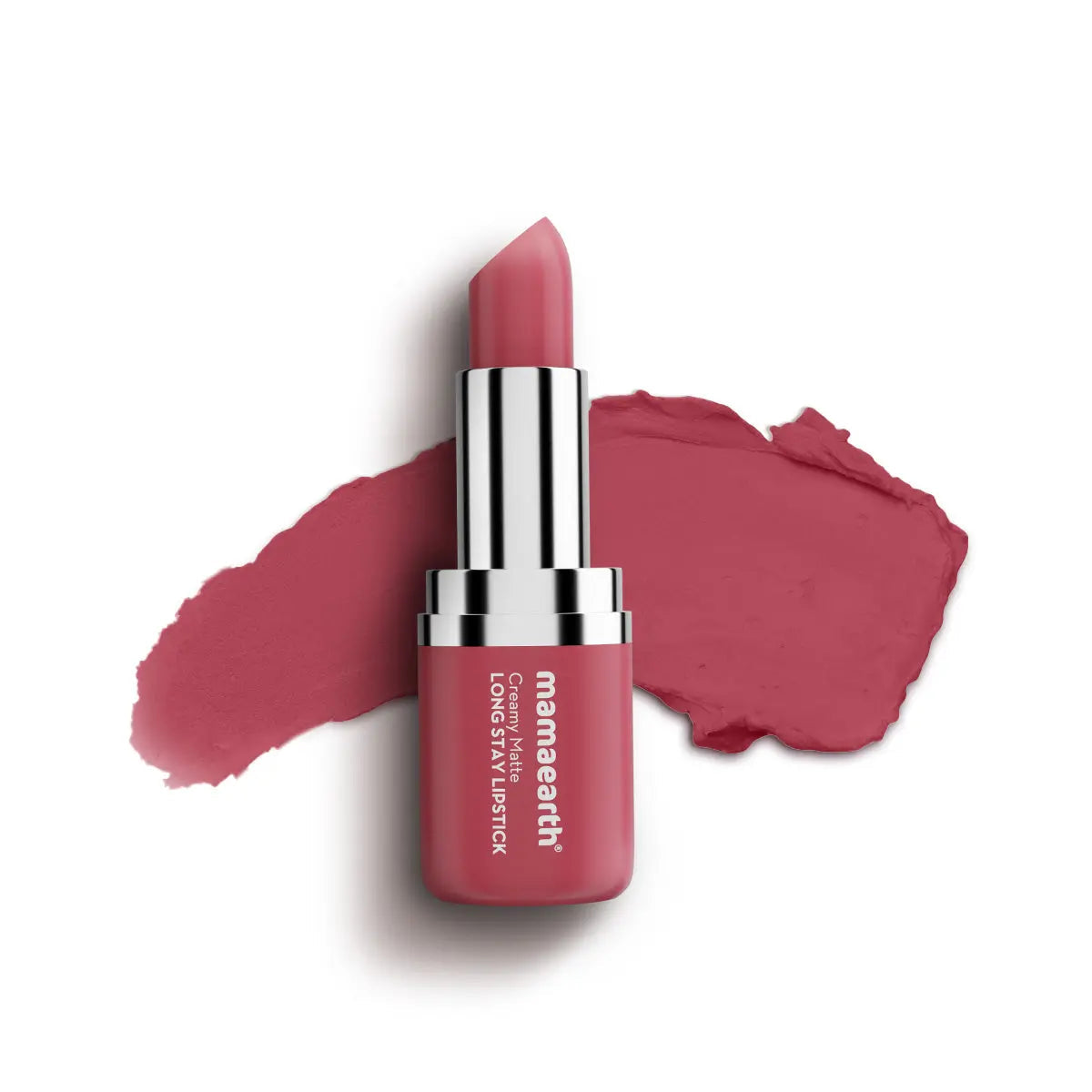 Mamaearth Creamy Matte Long Stay Lipstick - 03 Pink Rose