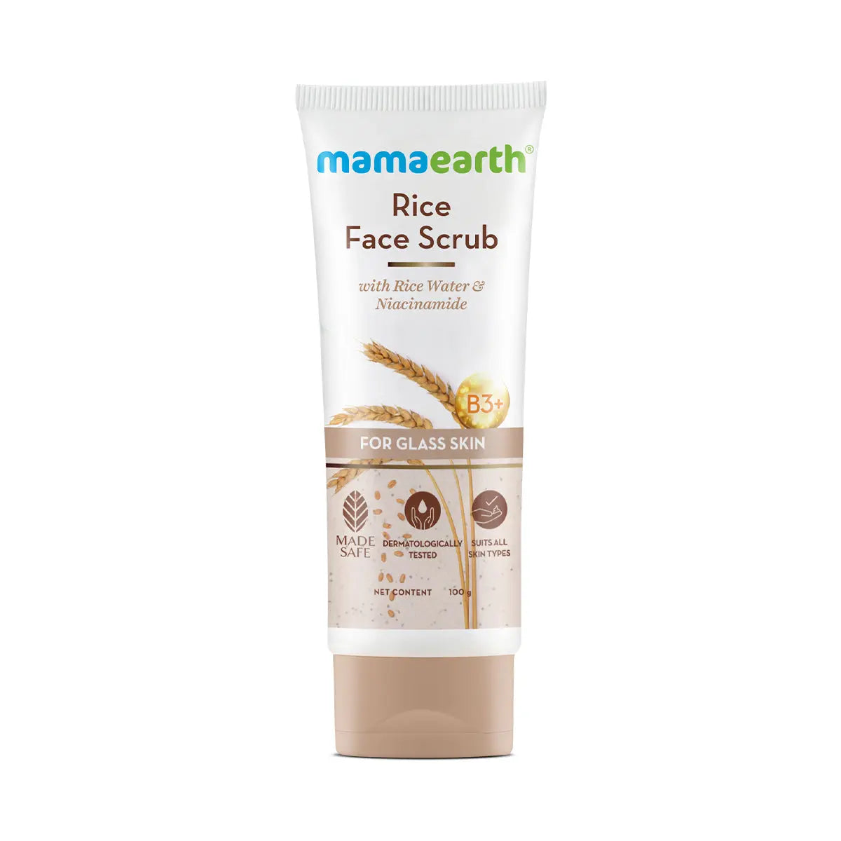 Mamaearth Rice Face Scrub 100 gm