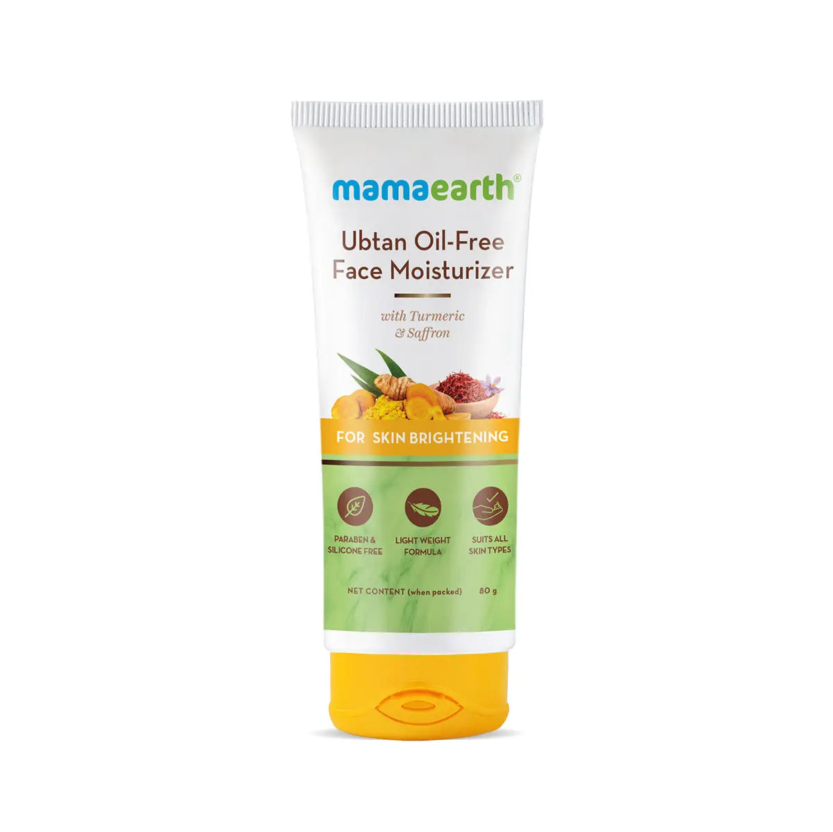 Mamaearth Ubtan Oil-Free Face Moisturizer 80 g