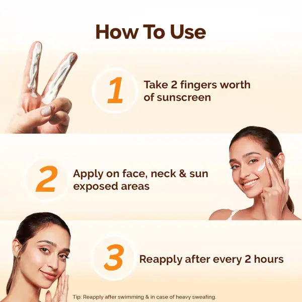 Ultra Light Indian Sunscreen with SPF 50 PA+++