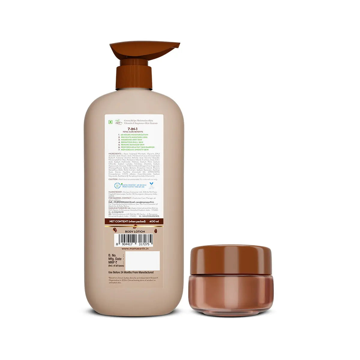 Best Cocoa Moisturizing Body Lotion& Lip Balm Combo