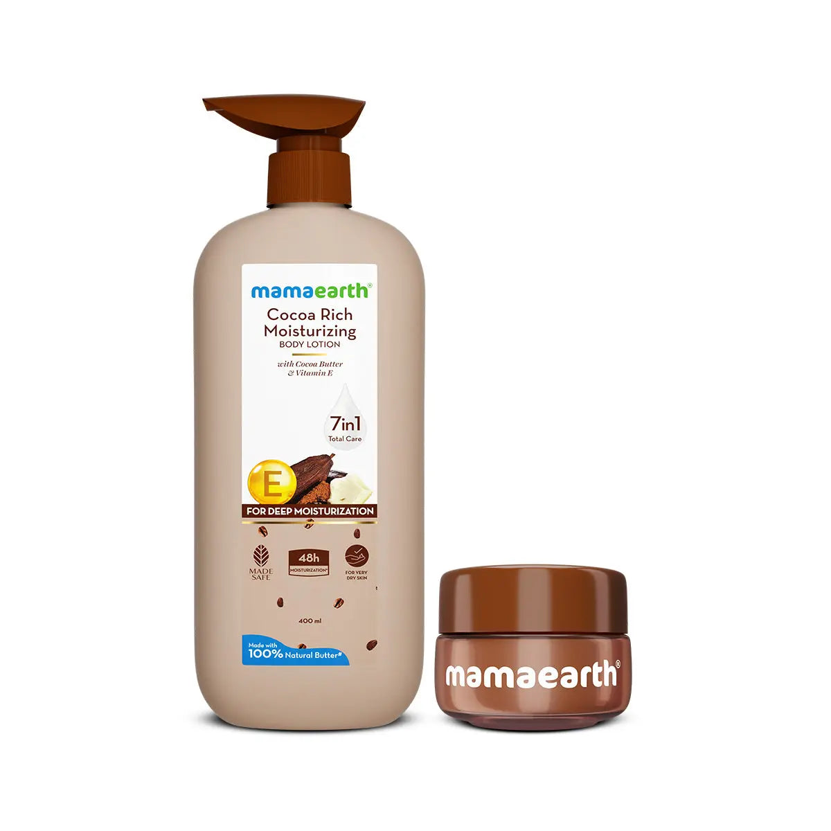 Cocoa Body Lotion & Lip Balm Combo