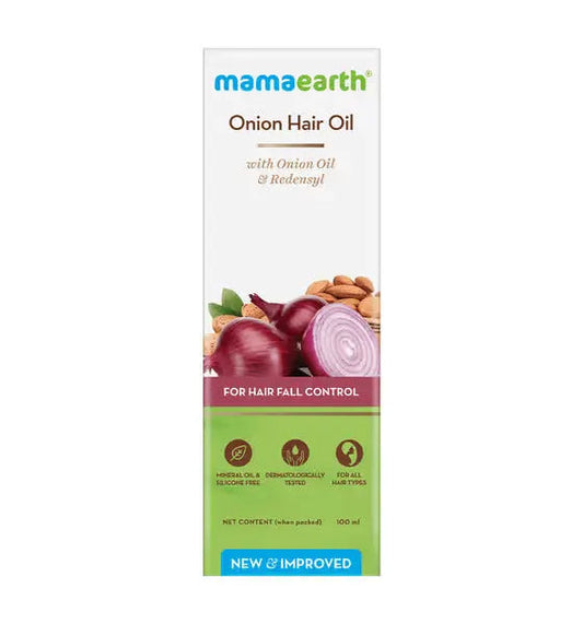 Mamaearth Onion Oil for Hair growth with Redensyl