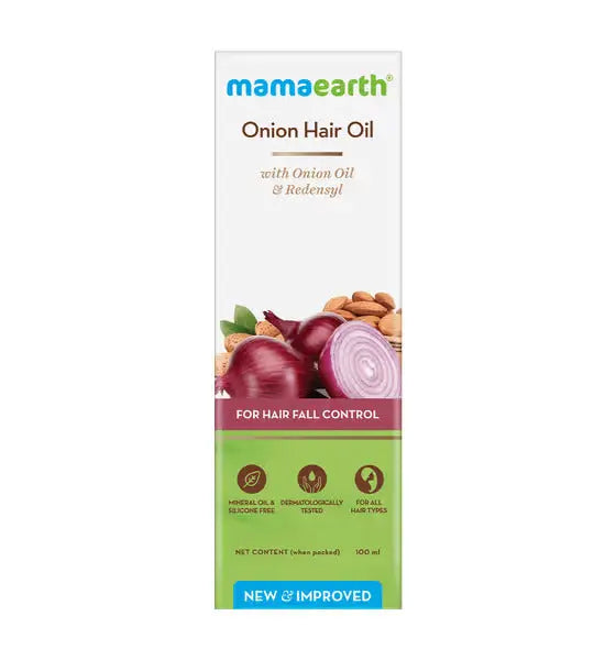 Mamaearth Onion Oil for Hair growth with Redensyl
