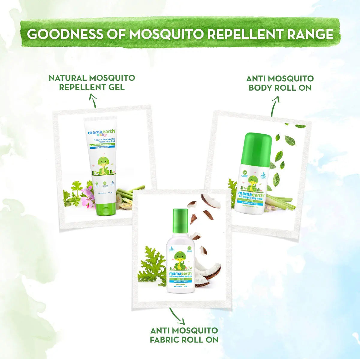 Mamaearth Baby Natural Mosquito Repellent Gel 100 ml
