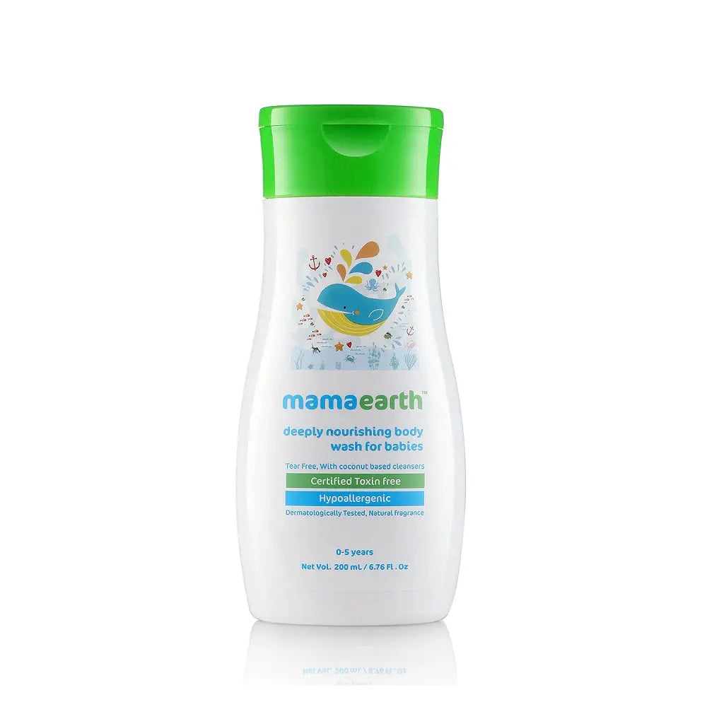 Mamaearth Deeply Nourishing Body Wash For Babies