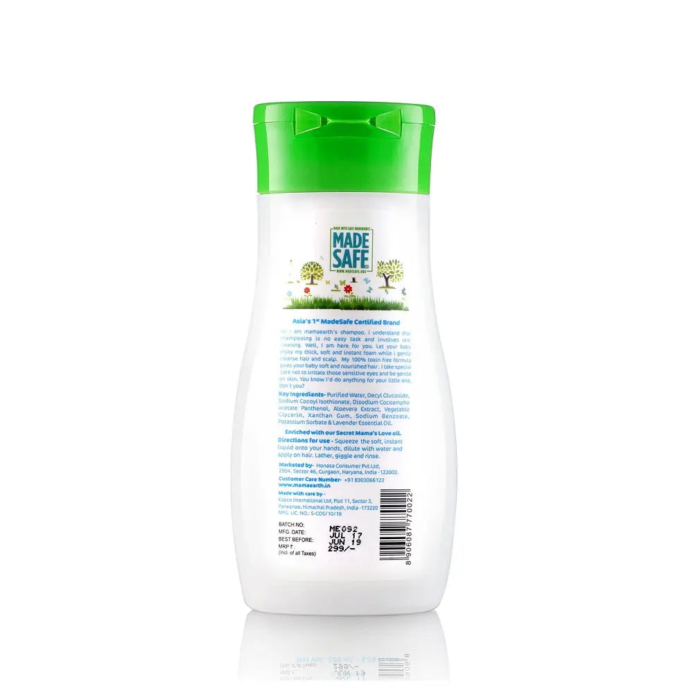 Mamaearth Gentle Cleansing Shampoo for babies