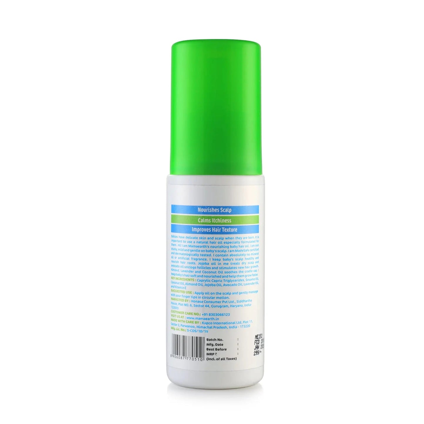 Nourishing Hair Oil For Babies