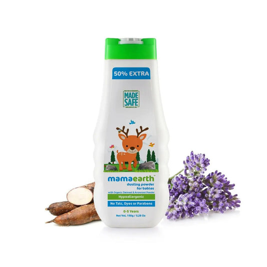 Mamaearth Dusting Powder for Babies 150 gm