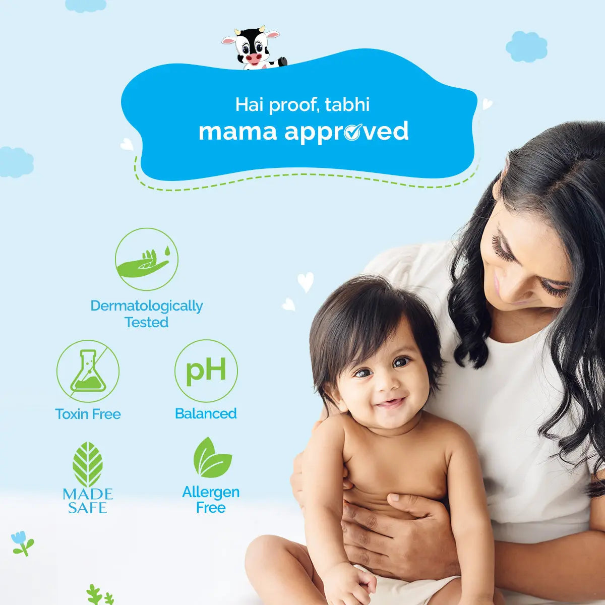 Mamaearth Baby MilkySoft Head To Toe Wash