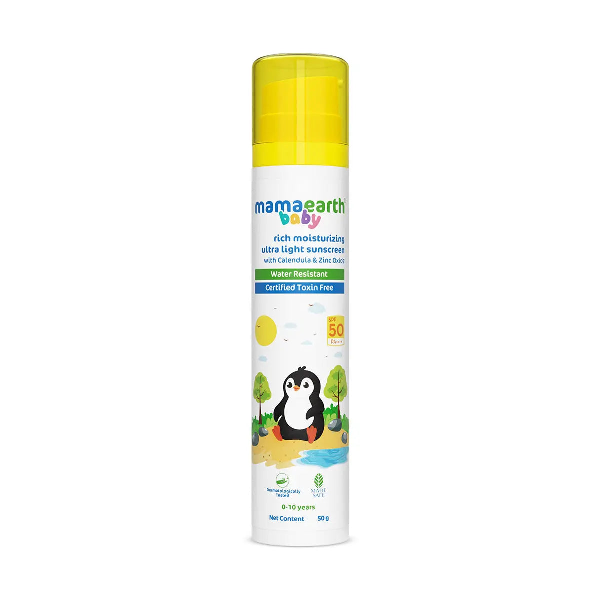 Mamaearth Baby Rich Moisturizing Ultra Light Sunscreen 50 gm