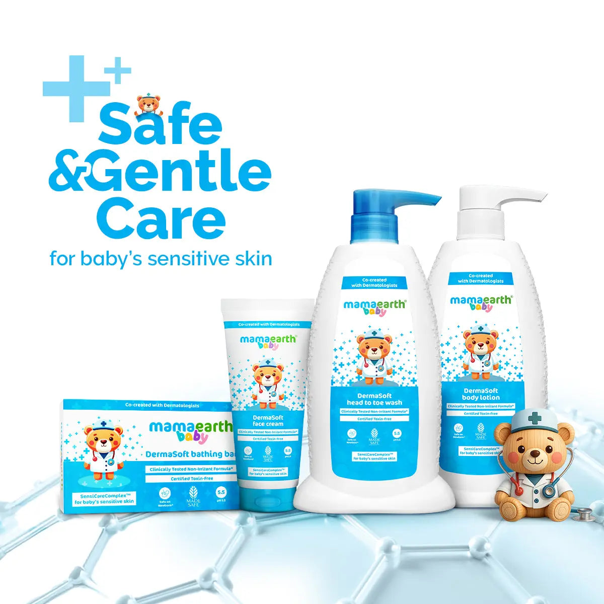 Baby Dermasoft Bathing Bar