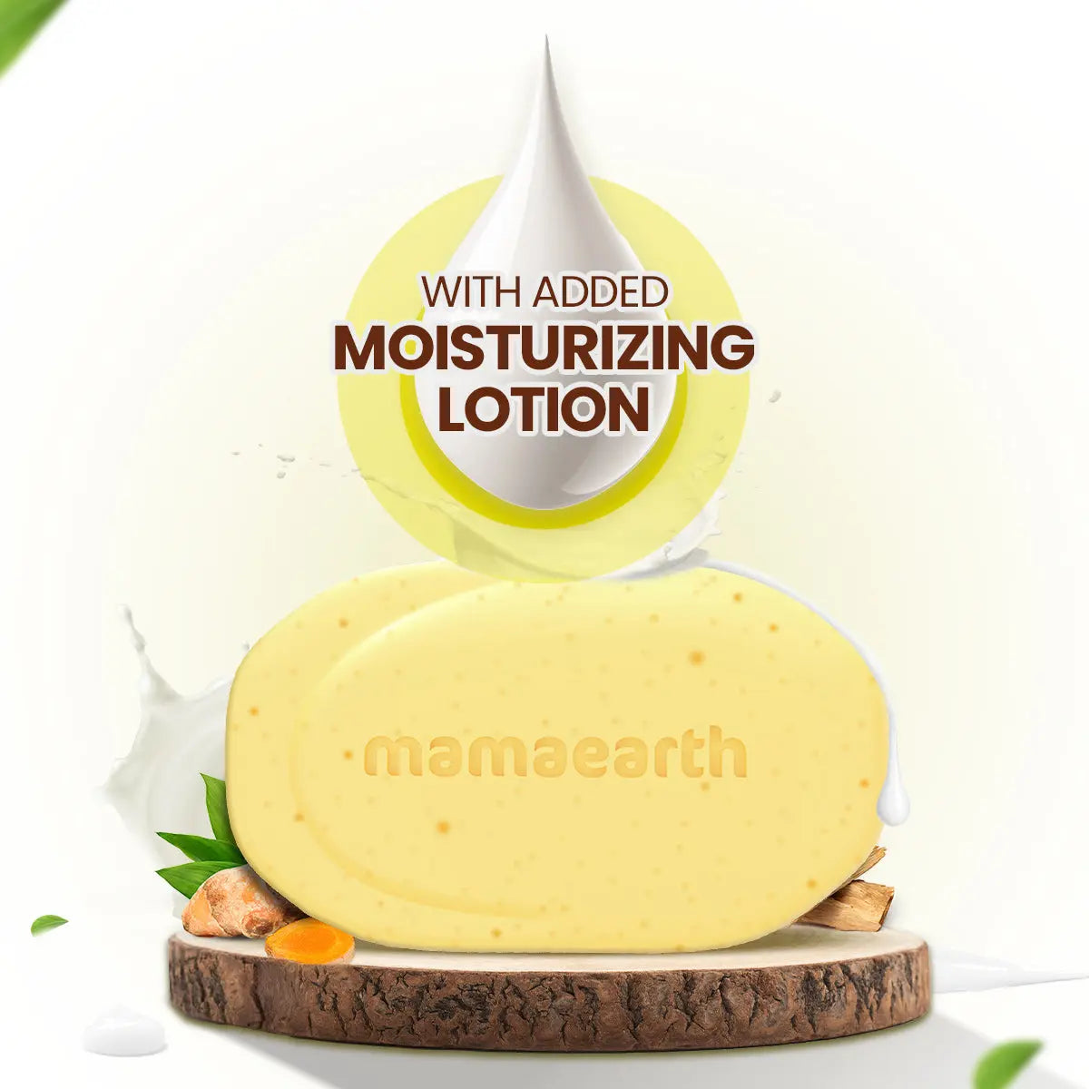 Mamaearth Ubtan Moisturizing Lotion Soap 4 Soaps in One Pack (125g Each)