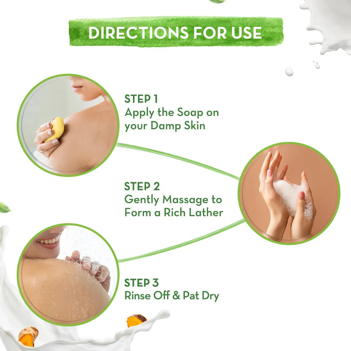 Mamaearth Ubtan Moisturizing Lotion Soap 4 Soaps in One Pack (125g Each)