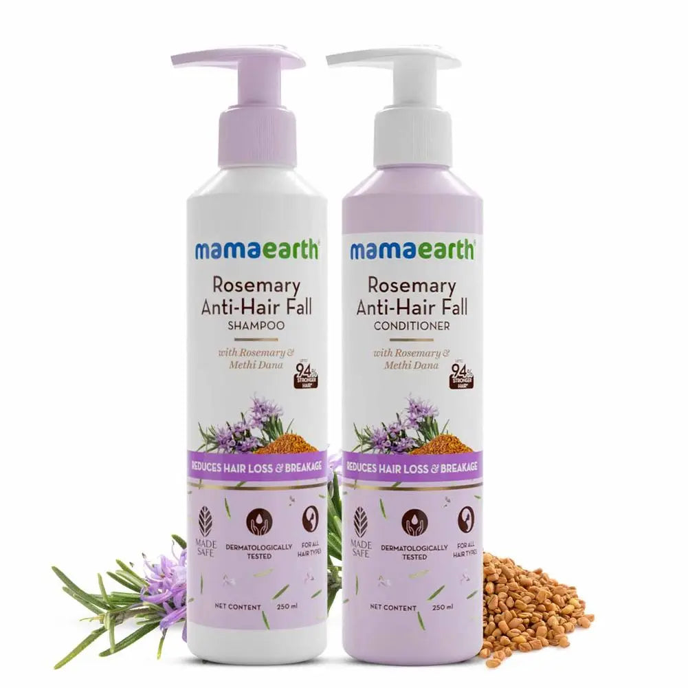 Rosemary Shampoo and Conditioner Combo For Anti-Hair Fall