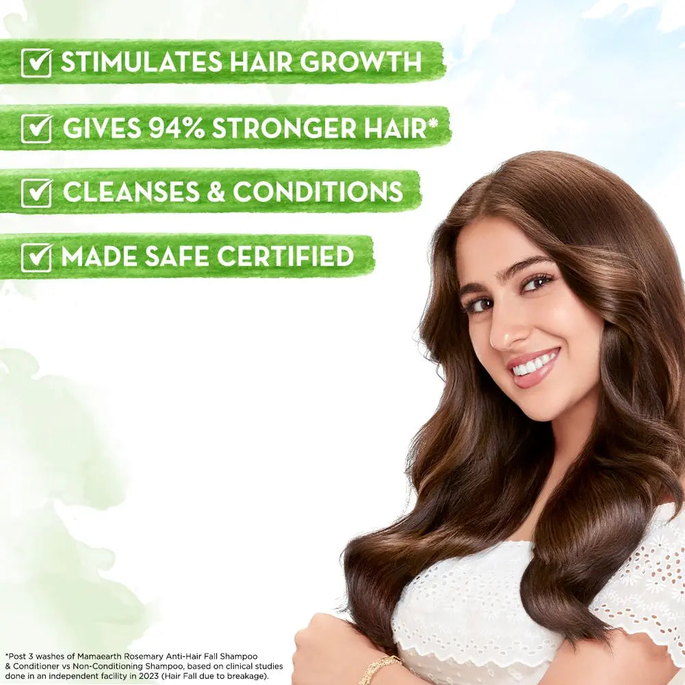 Rosemary HairCare Kits – Shampoo 250ml, Conditioner 250ml & Hair Oil 100ml