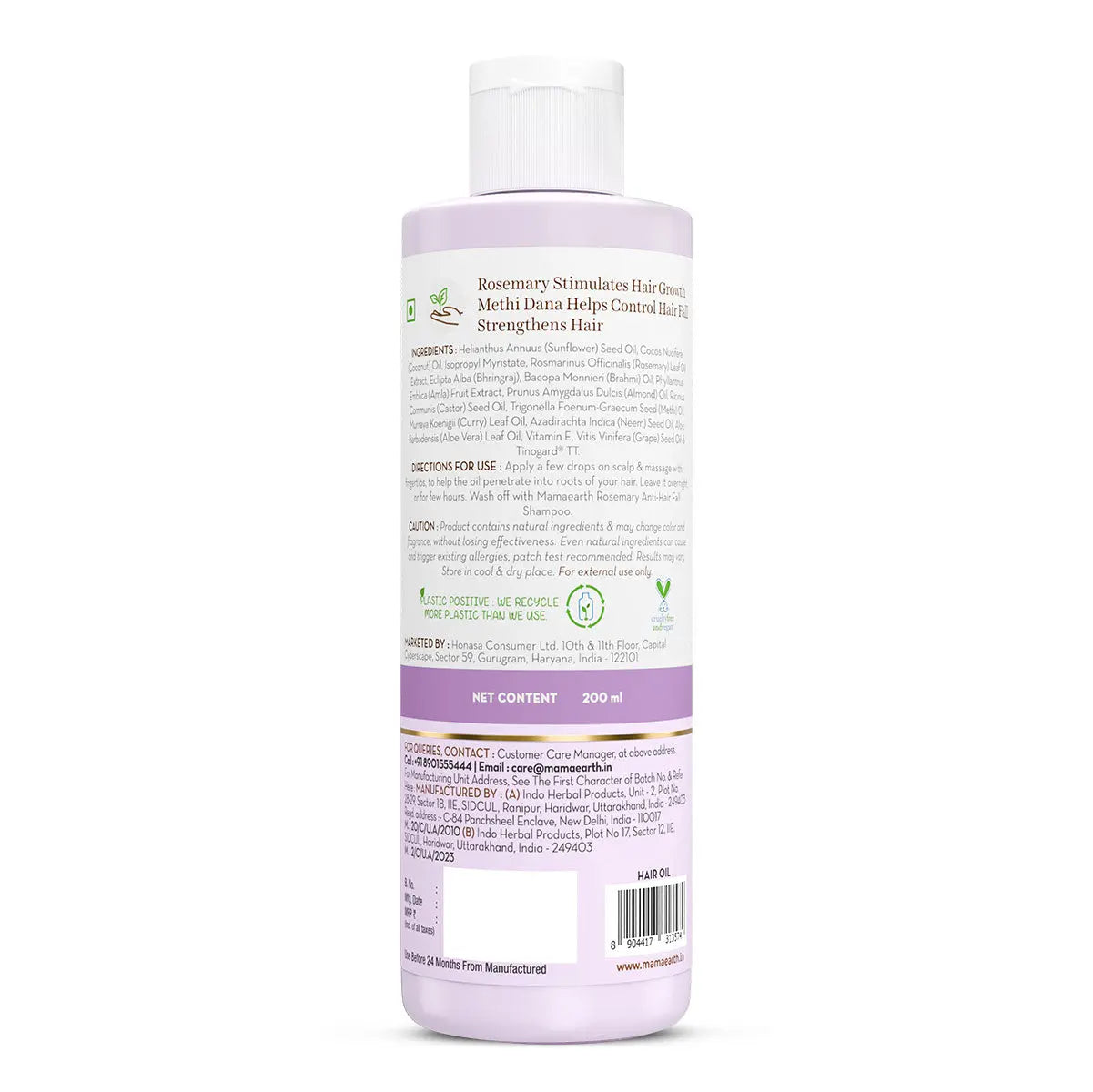 Mamaearth Rosemary Oil For Hair Growth