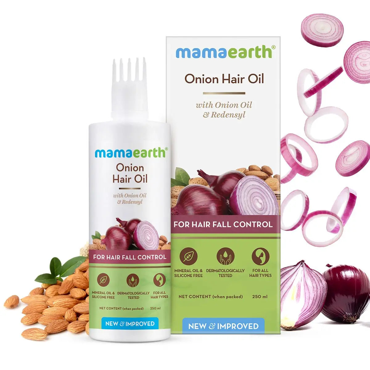 Mamaearth Onion Oil for Hair growth with Redensyl