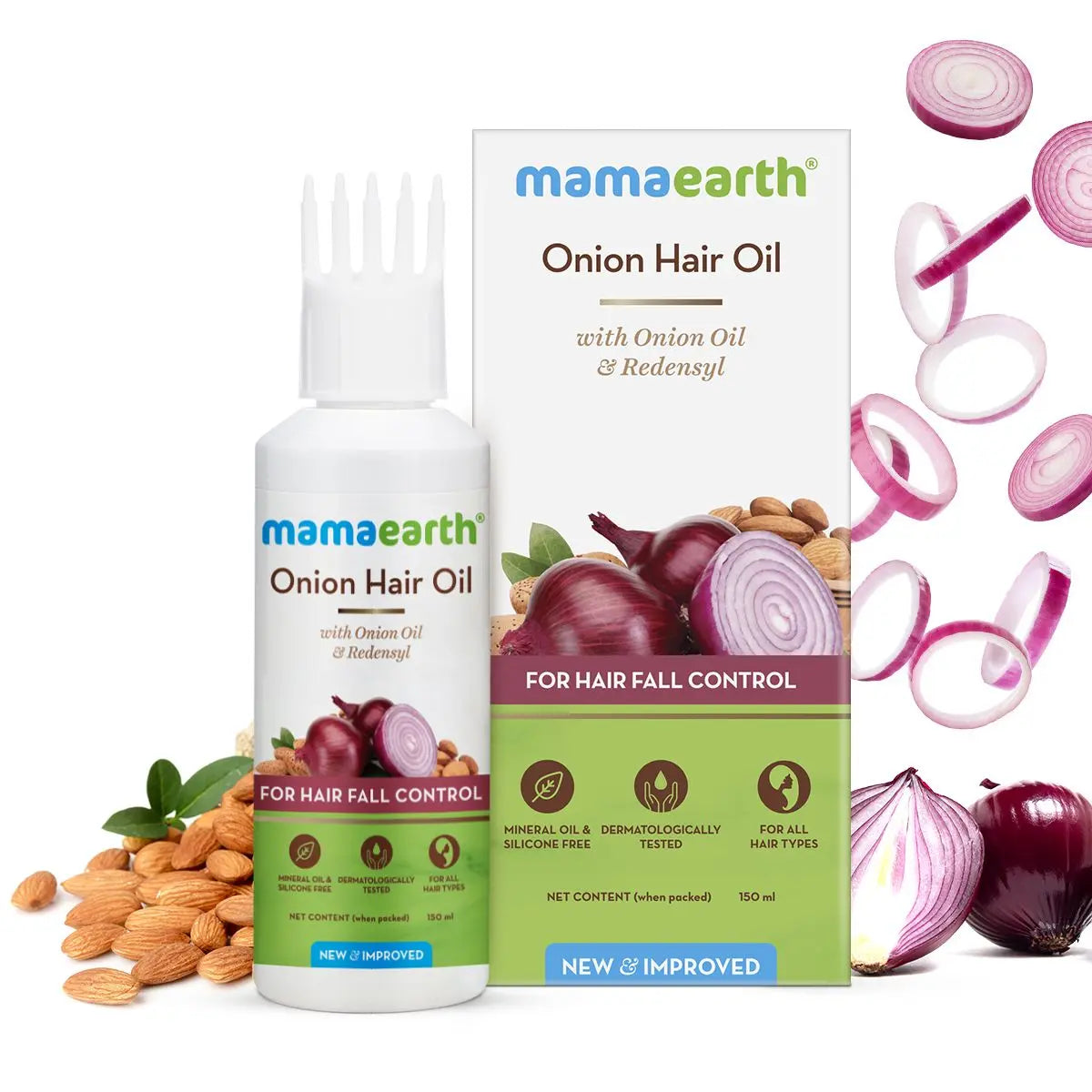 Mamaearth Onion Oil for Hair growth with Redensyl
