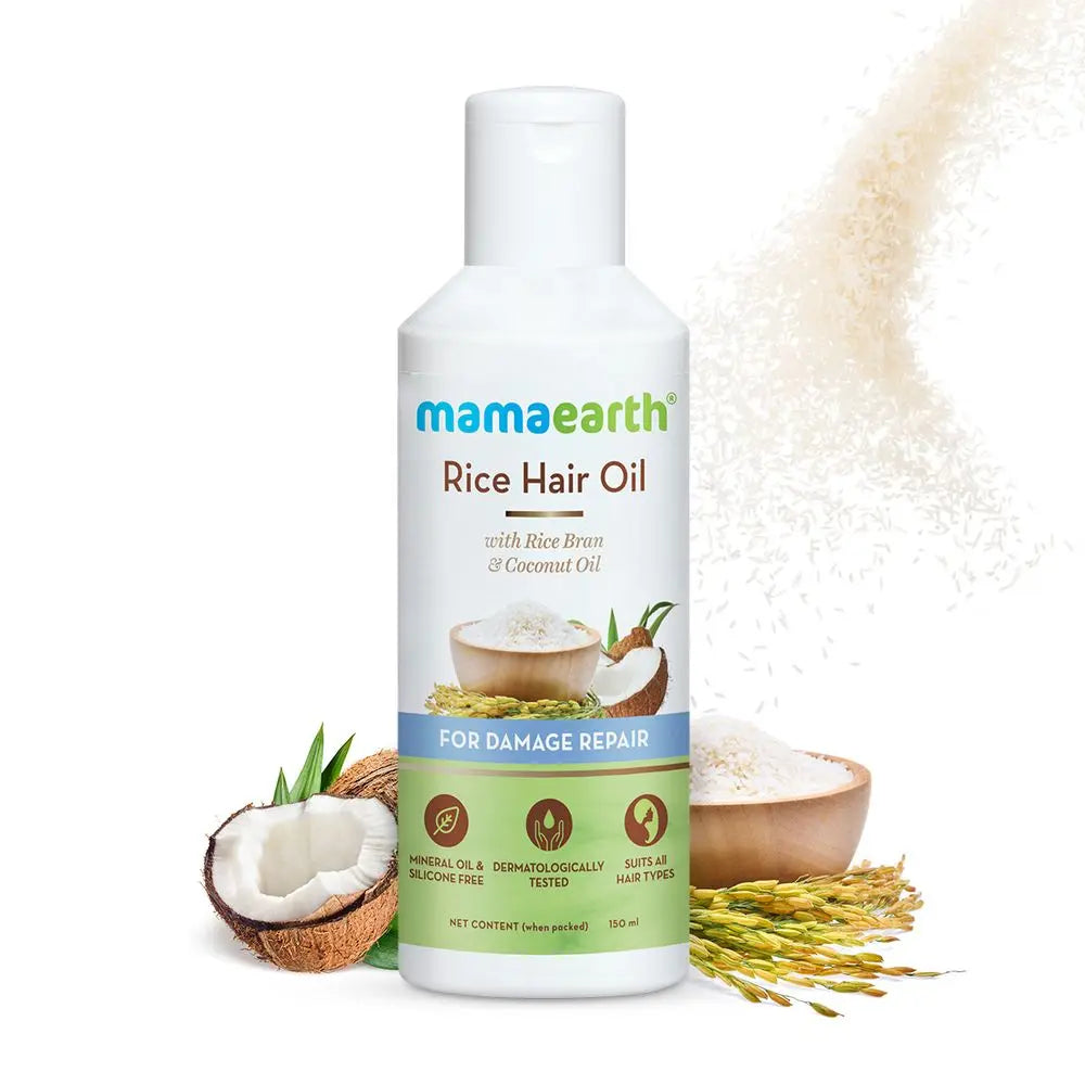Rice Hair Oil 150 Ml (Pack Of 2)