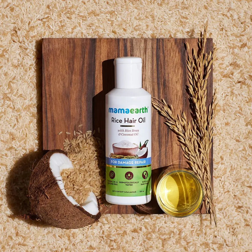 Rice Hair Oil 150 Ml (Pack Of 2)