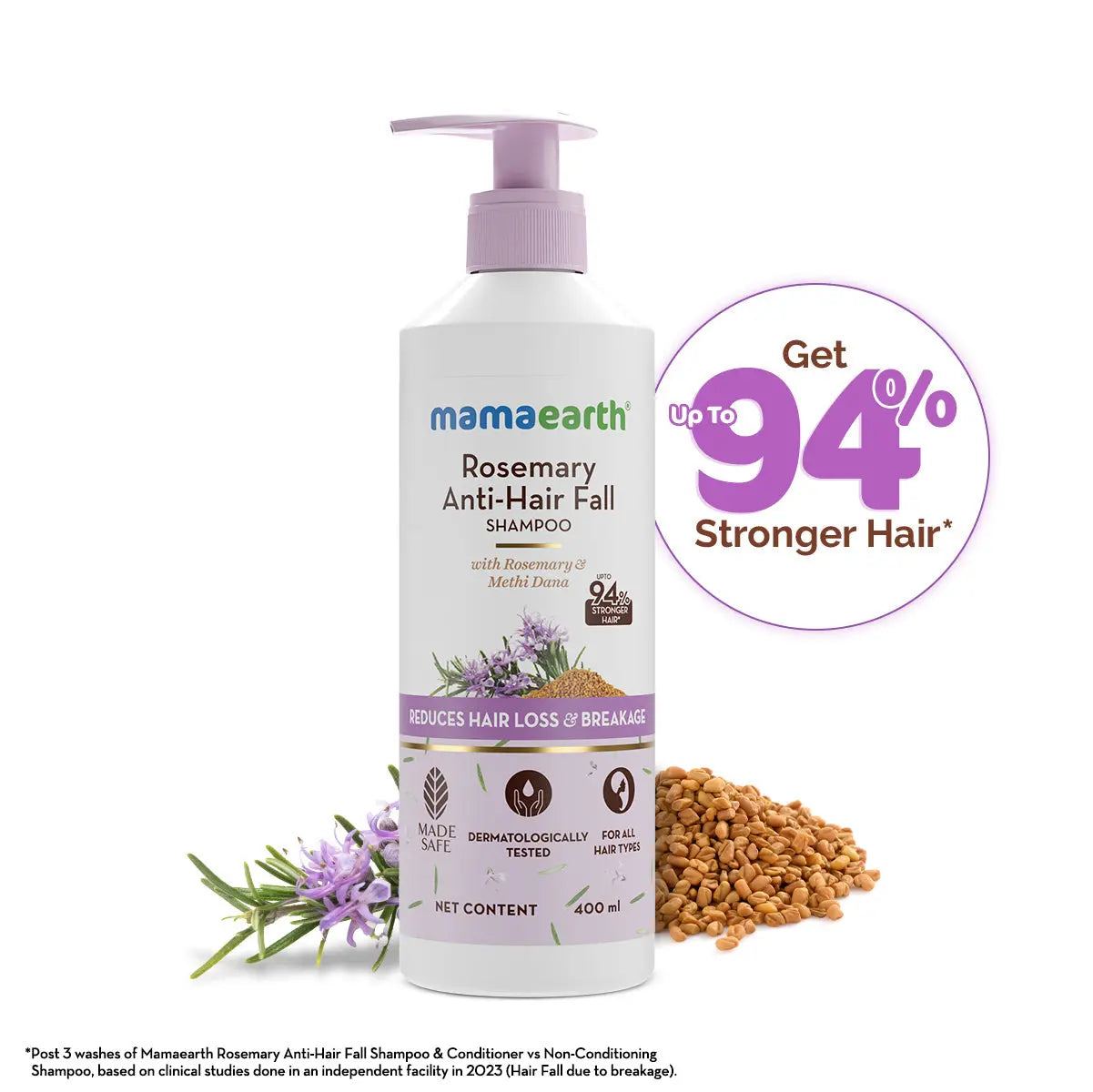 Mamaearth Rosemary Anti Hair Fall Shampoo