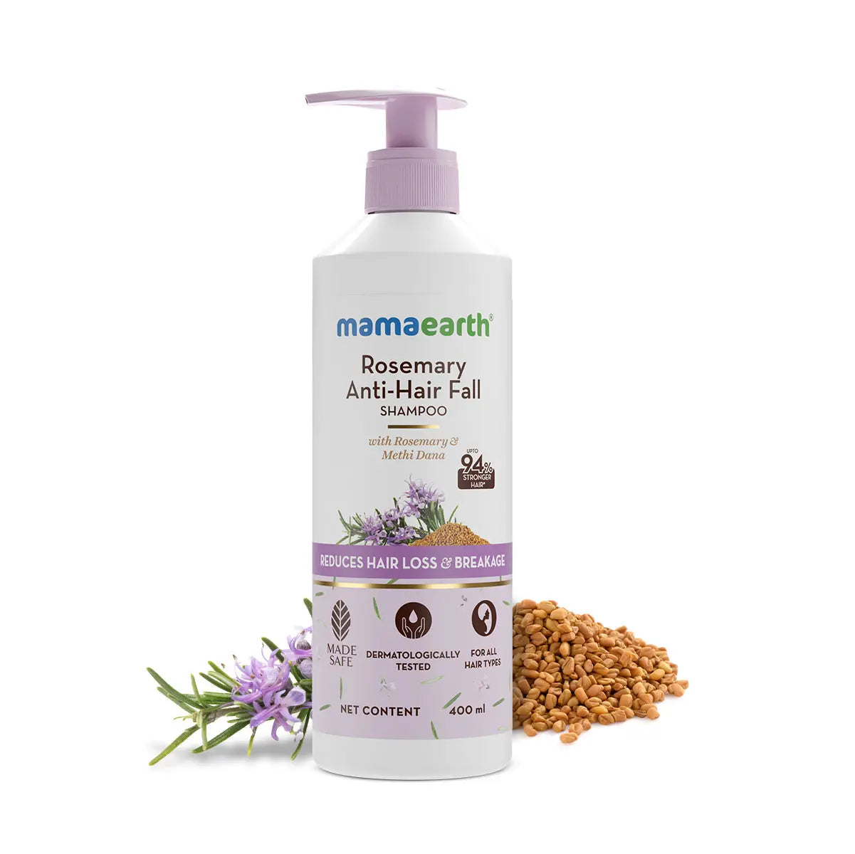 Mamaearth Rosemary Anti Hair Fall Shampoo