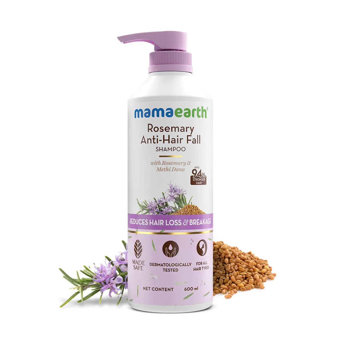 Mamaearth Rosemary Anti Hair Fall Shampoo