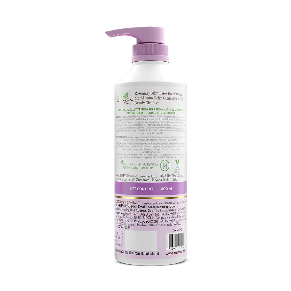 Mamaearth Rosemary Anti Hair Fall Shampoo