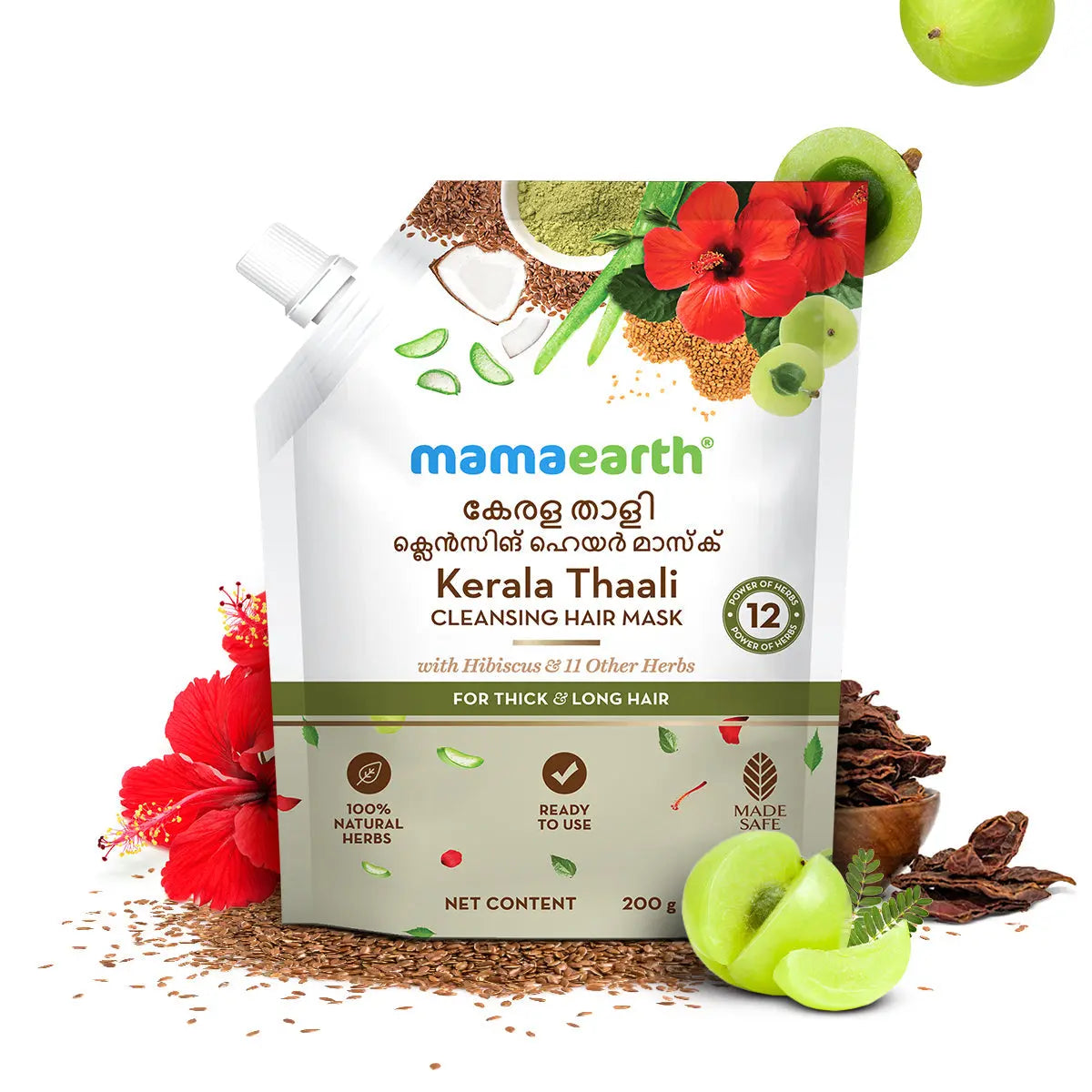 Mamaearth Kerala Thaali Cleansing Hair Mask 200 gm