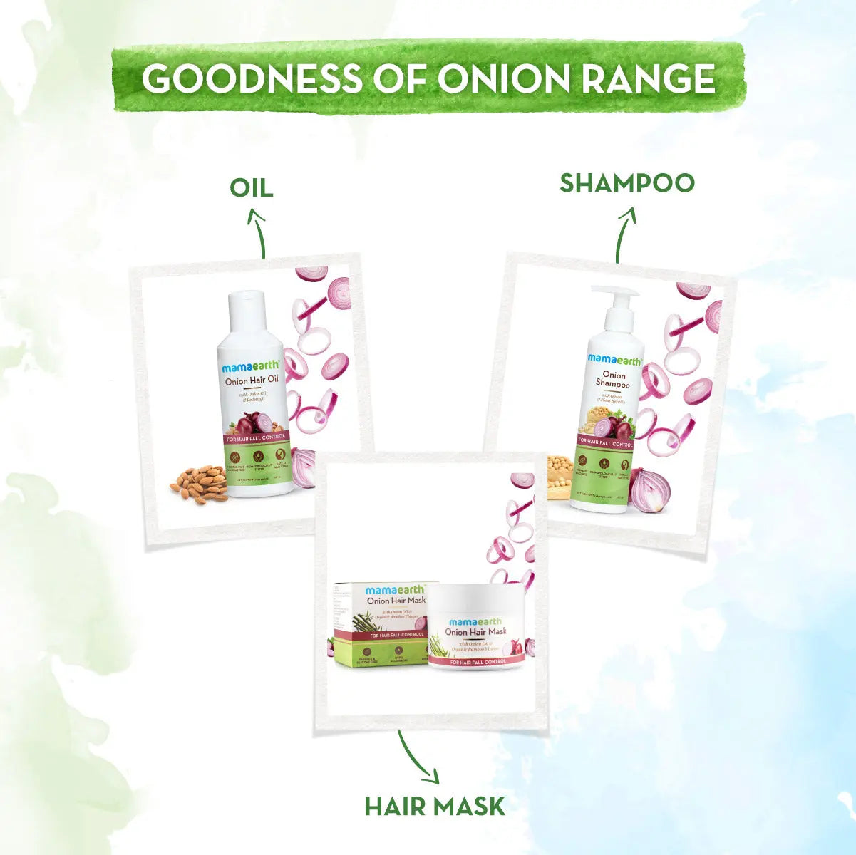 Onion Hair Conditioner for Hair Growth & Hair Fall Control