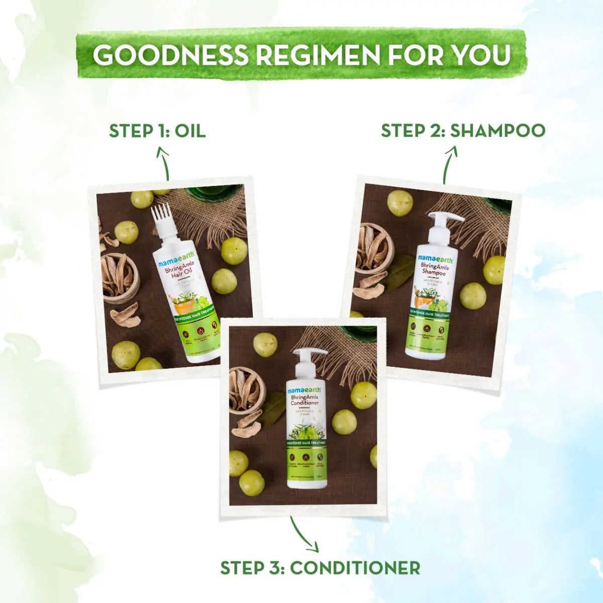 Bhringamla Hair Oil With Bhringraj & Amla For Intense Hair Treatment