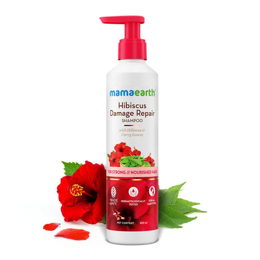 Mamaearth Hibiscus Damage Repair Shampoo 250 ml