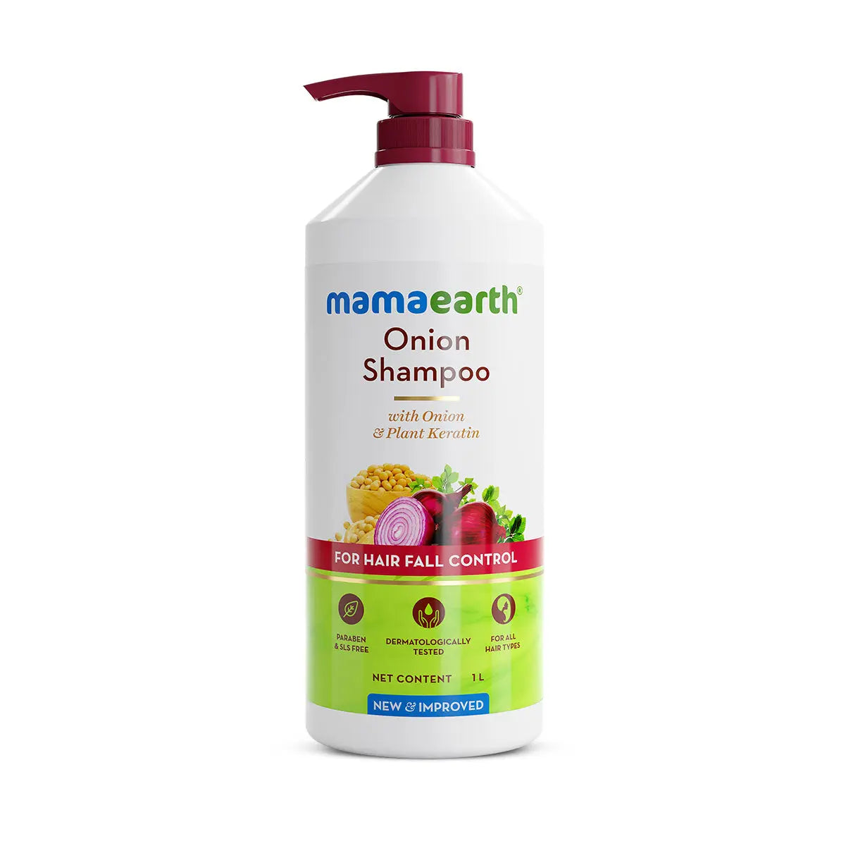 Mamaearth Onion Shampoo For Hair Regrowth