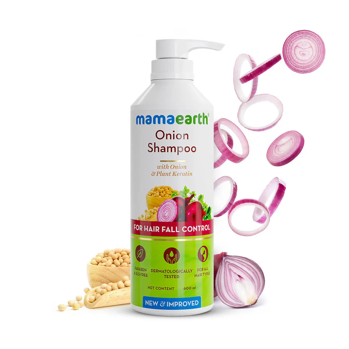 Mamaearth Onion Shampoo For Hair Regrowth