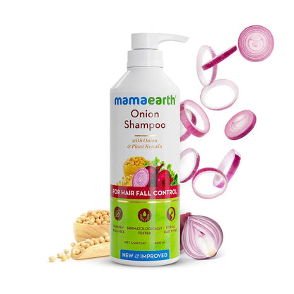 Mamaearth Onion Shampoo For Hair Regrowth