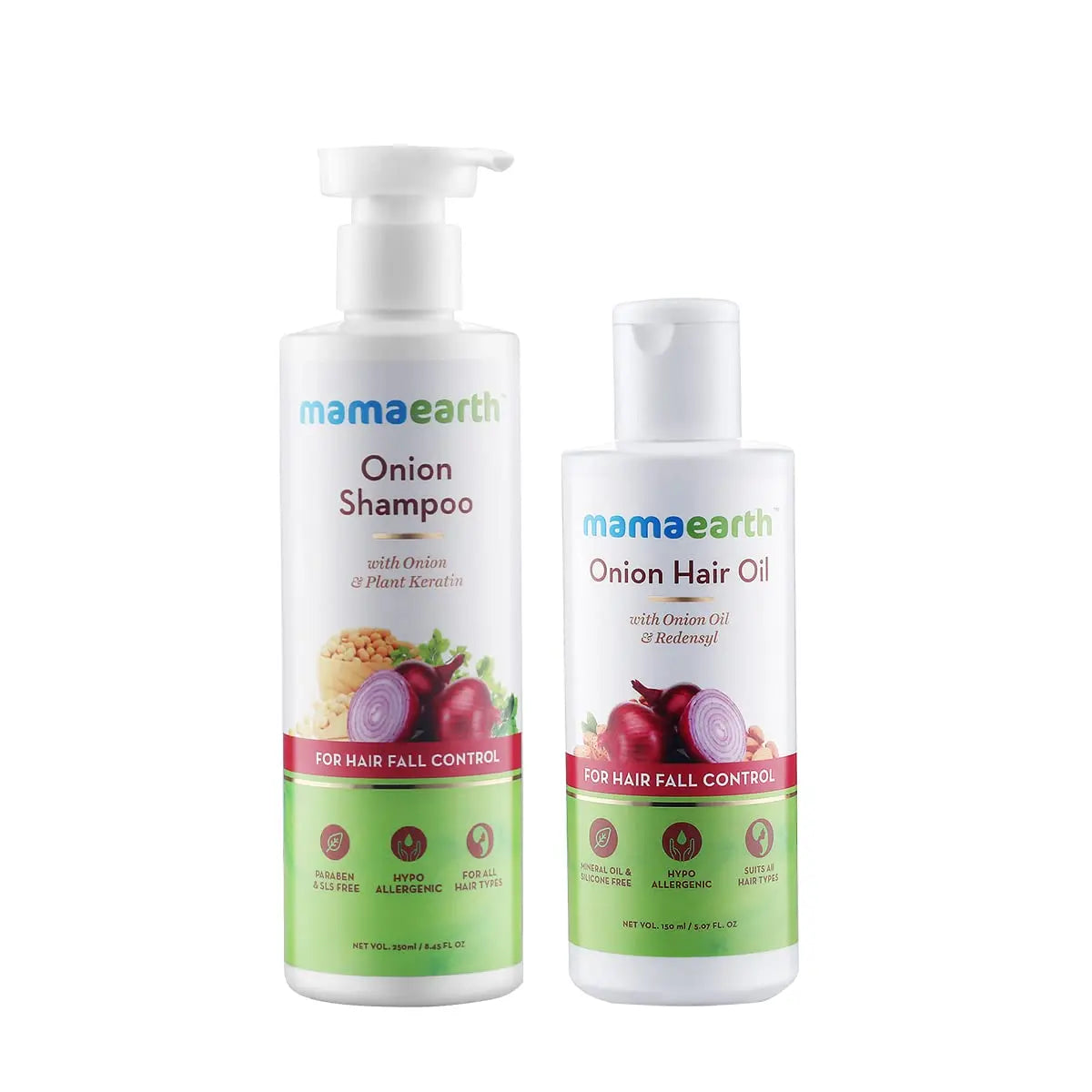 Onion Shampoo 250ml + Onion Hair Oil 100ml