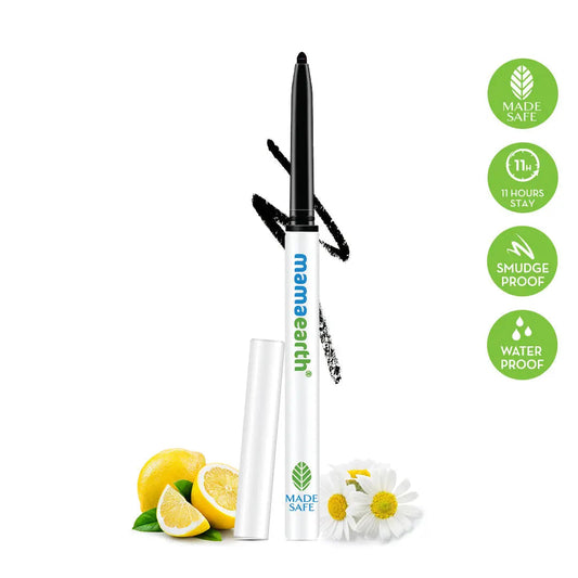 Mamaearth Blocked Charcoal Black Long Stay Kajal