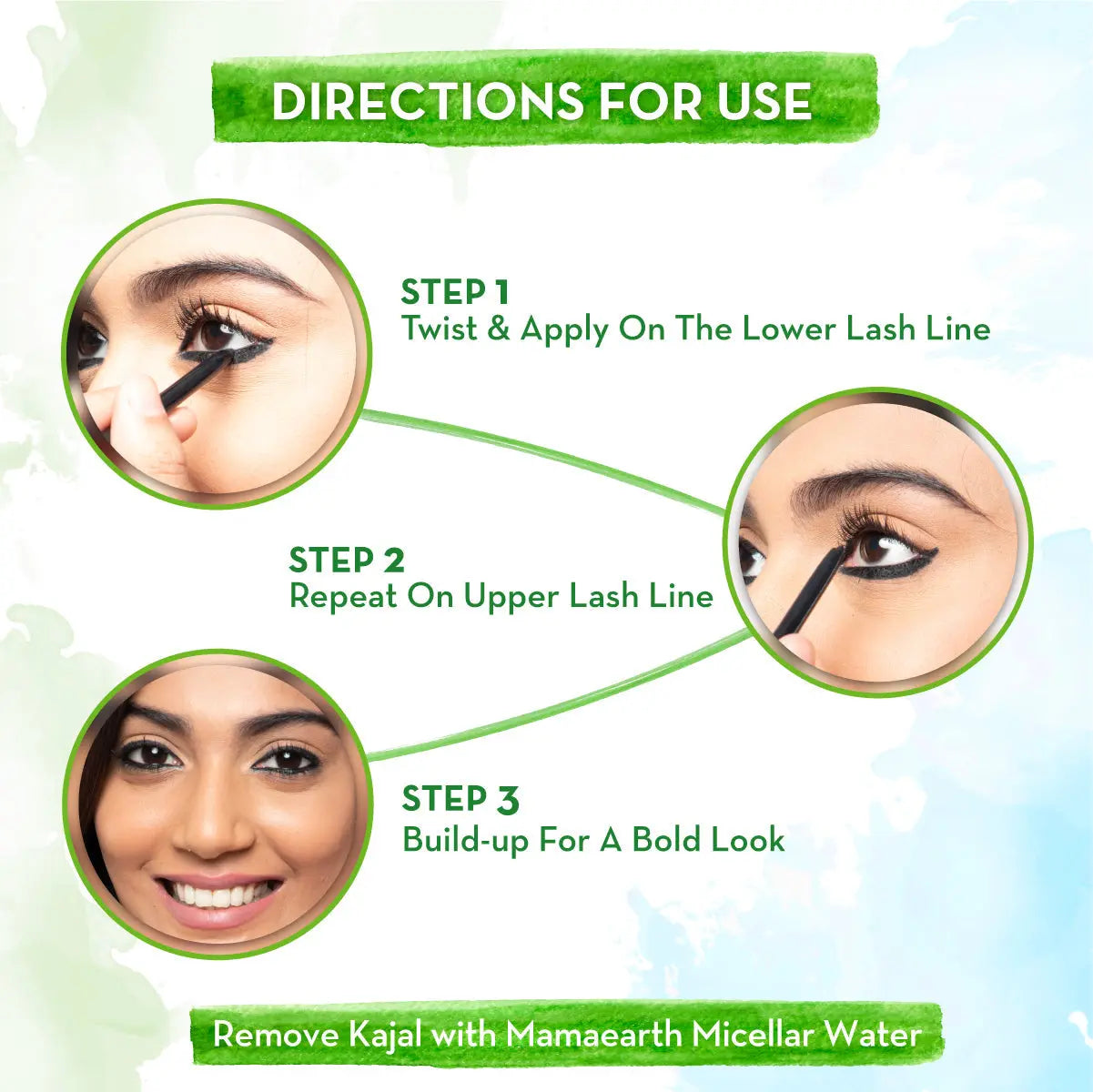 Mamaearth Blocked Charcoal Black Long Stay Kajal