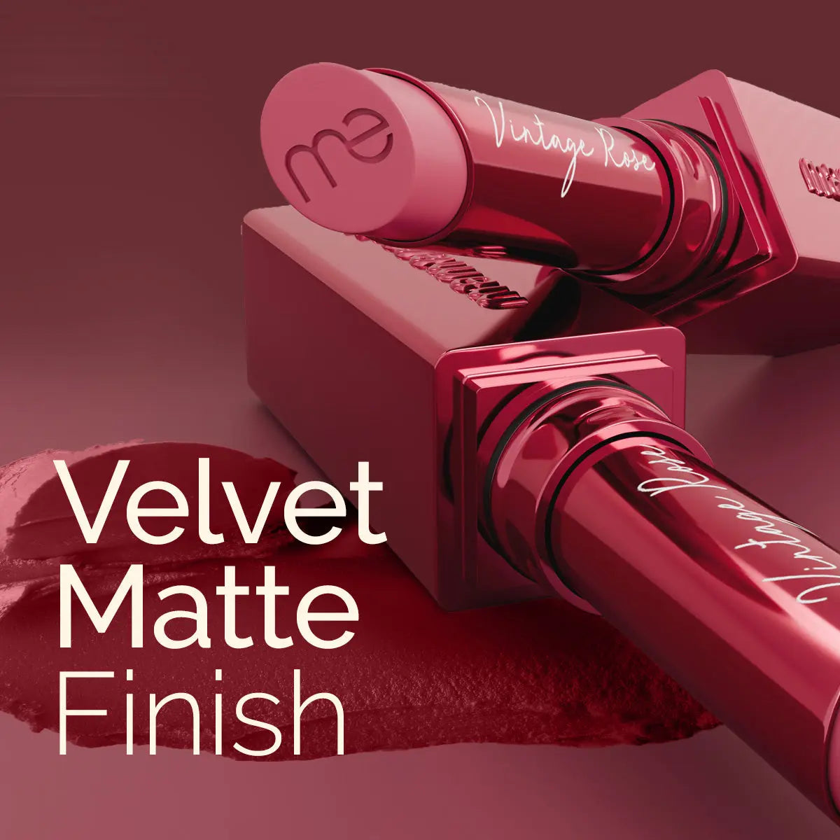 Luxe Matte Long Stay Lipstick 02 Vintage Rose