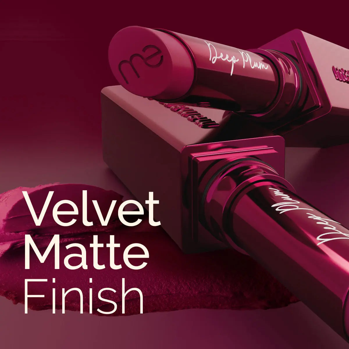 Luxe Matte Long Stay Lipstick 08 Deep Plum
