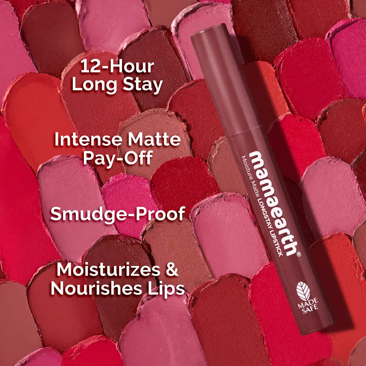 Moisture Matte Long Stay Lipstick 21 Amber Rose