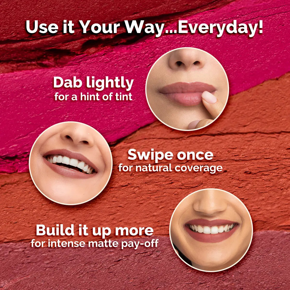 Moisture Matte Longstay Lipstick -17 Raisin Punch