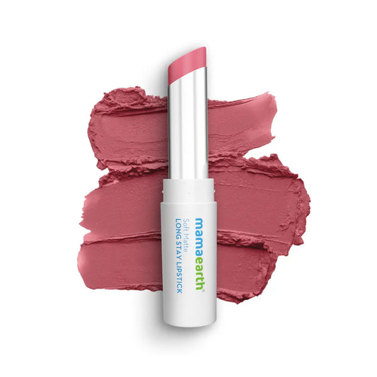 Mamaearth Soft Matte Long Stay Lipstick - 04 Berry Nude