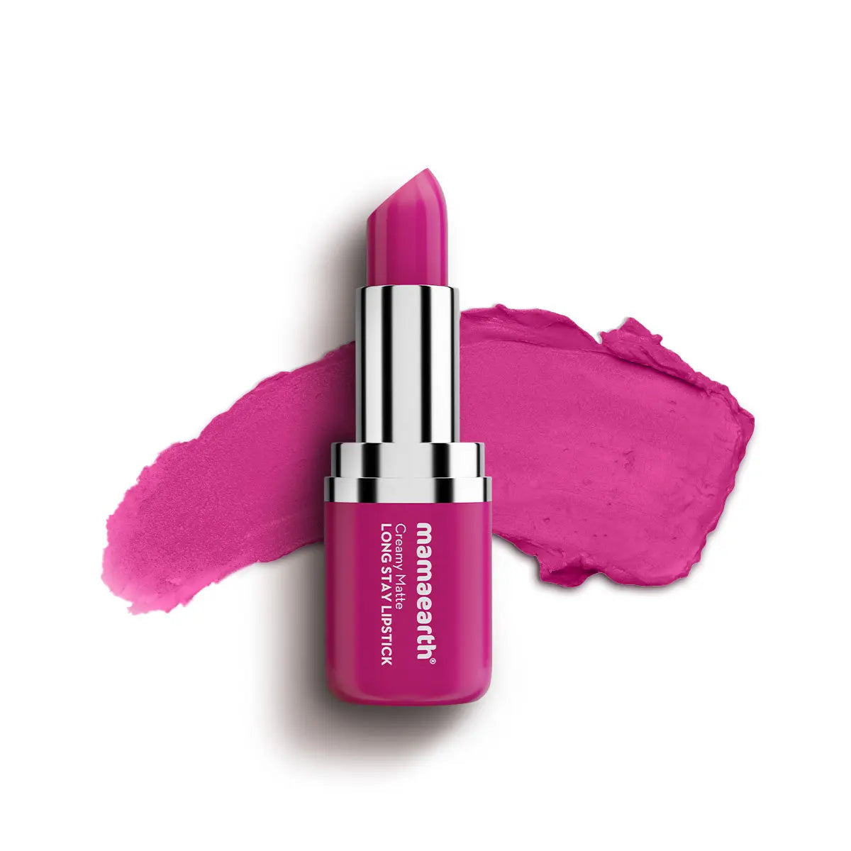 Creamy Matte Long Stay Lipstick 12 Pink Camellia - 4.2 gm