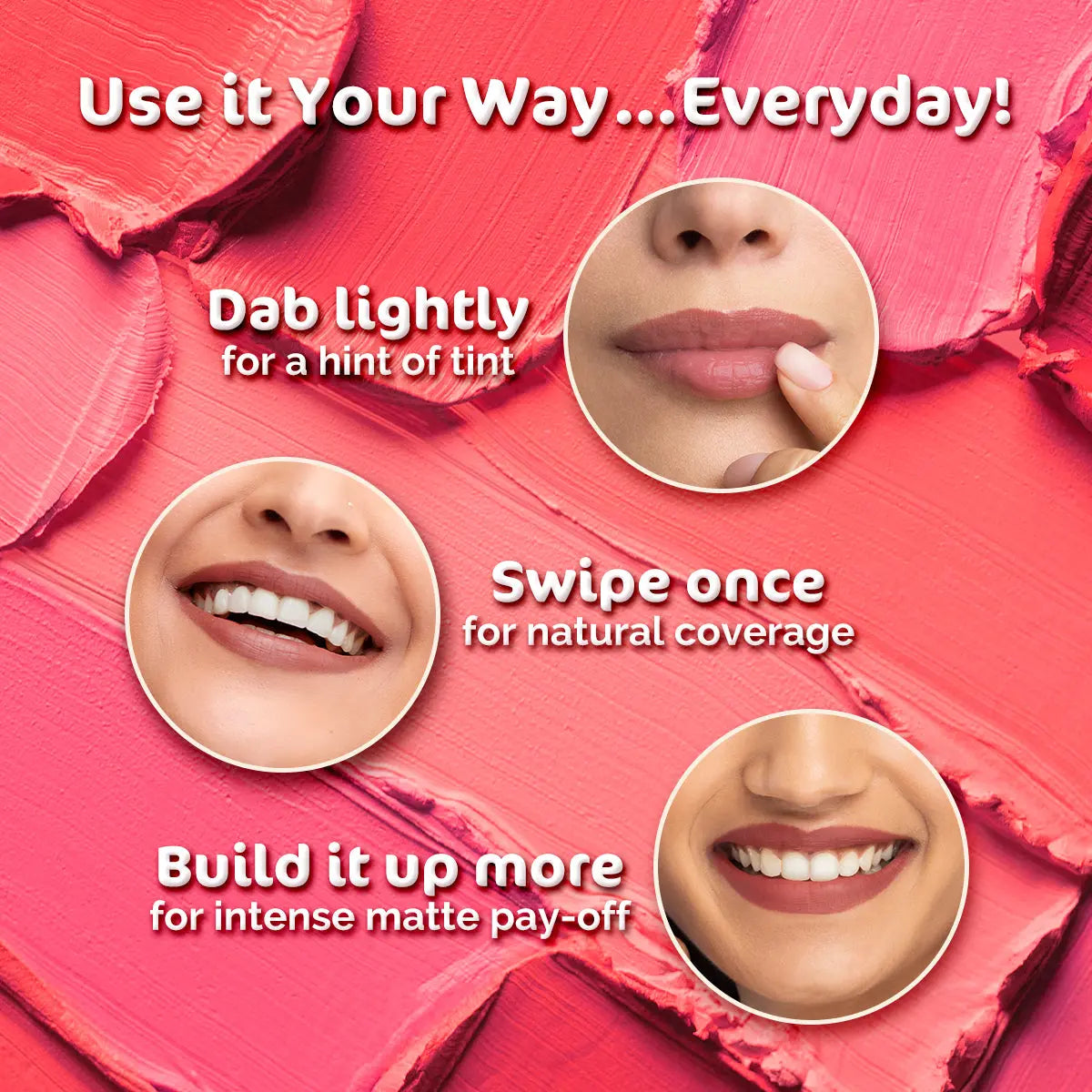 Creamy Matte Long Stay Lipstick 13 Coral Bloom
