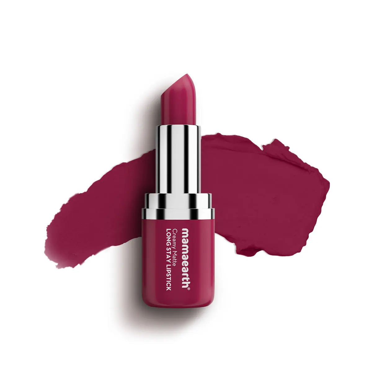 Mamaearth Creamy Matte Long Stay Lipstick - 09 Cranberry Crush