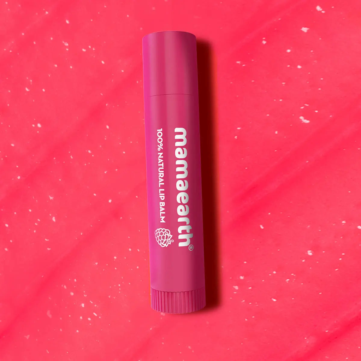 Mamaearth Nourishing Tinted 100% Natural Lip Balm with Vitamin - Raspberry
